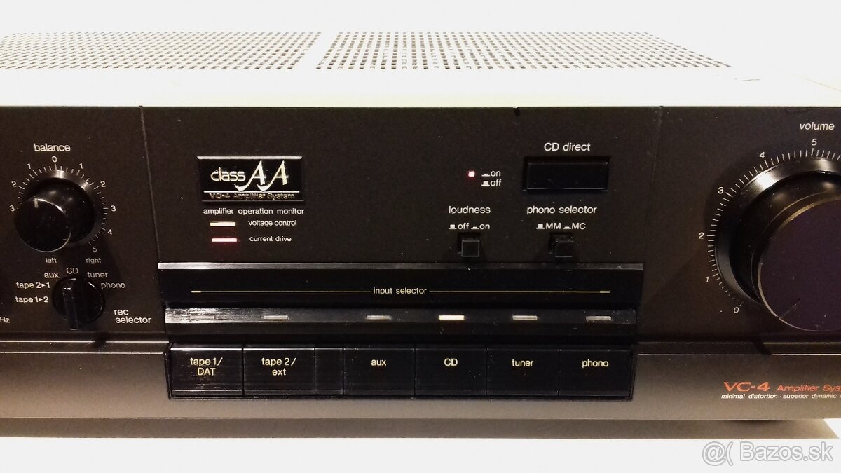 ClassAA 520W zosilnovac TECHNICS SU-V550, JAPAN, AZ65, AZ58 - 3