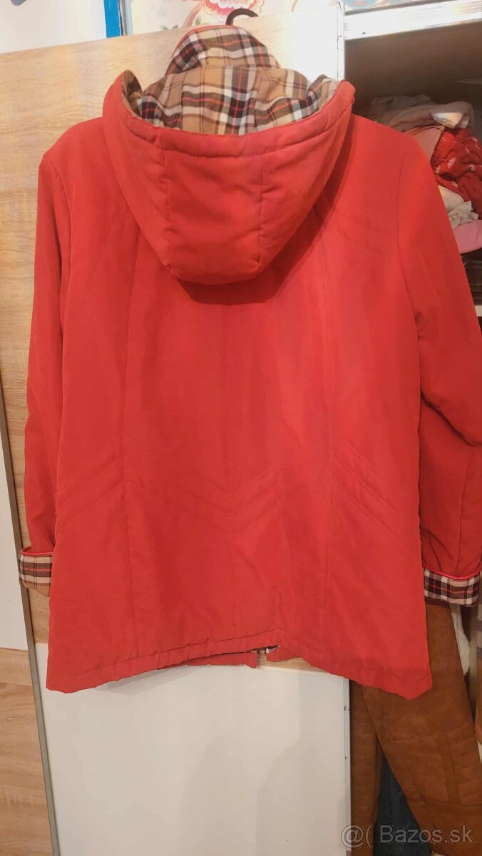 Dámska Červená zimná bunda - 3