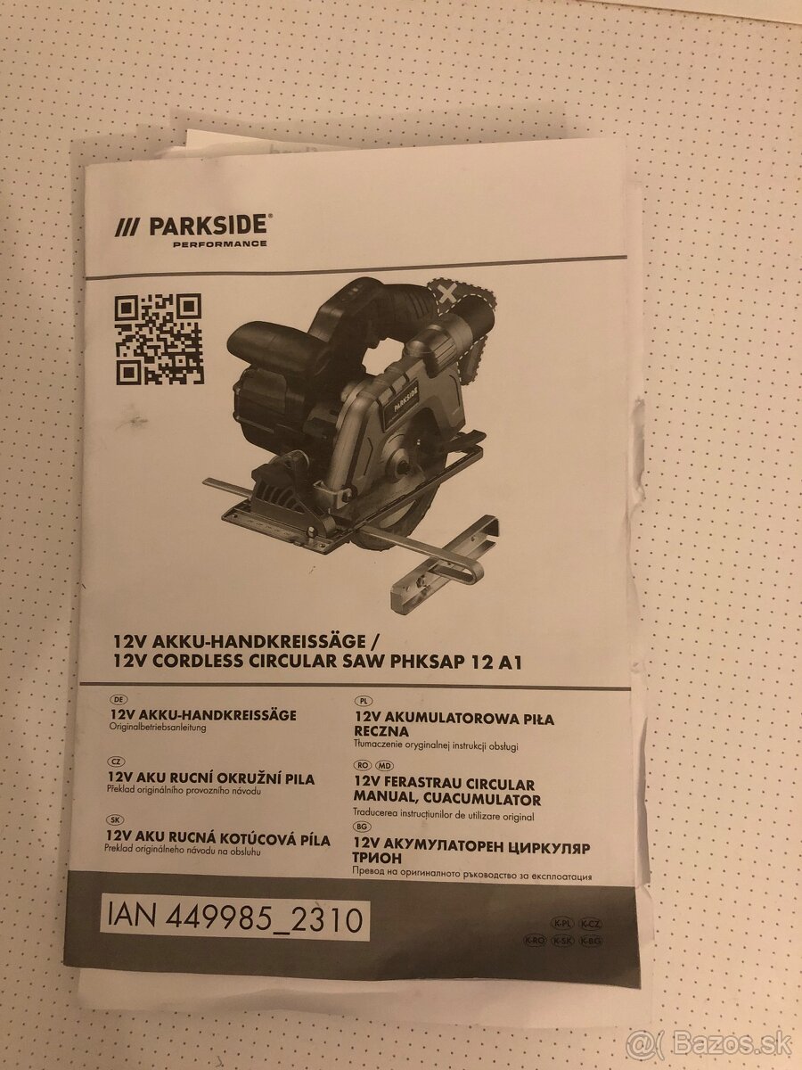 Parkside performance ponorna pila - 3