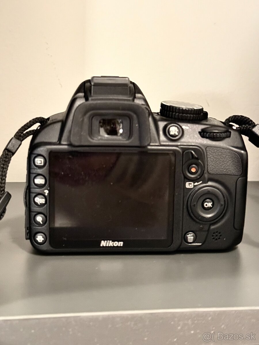 Nikon d3100 + objektív, taška, nabíjačka - 3