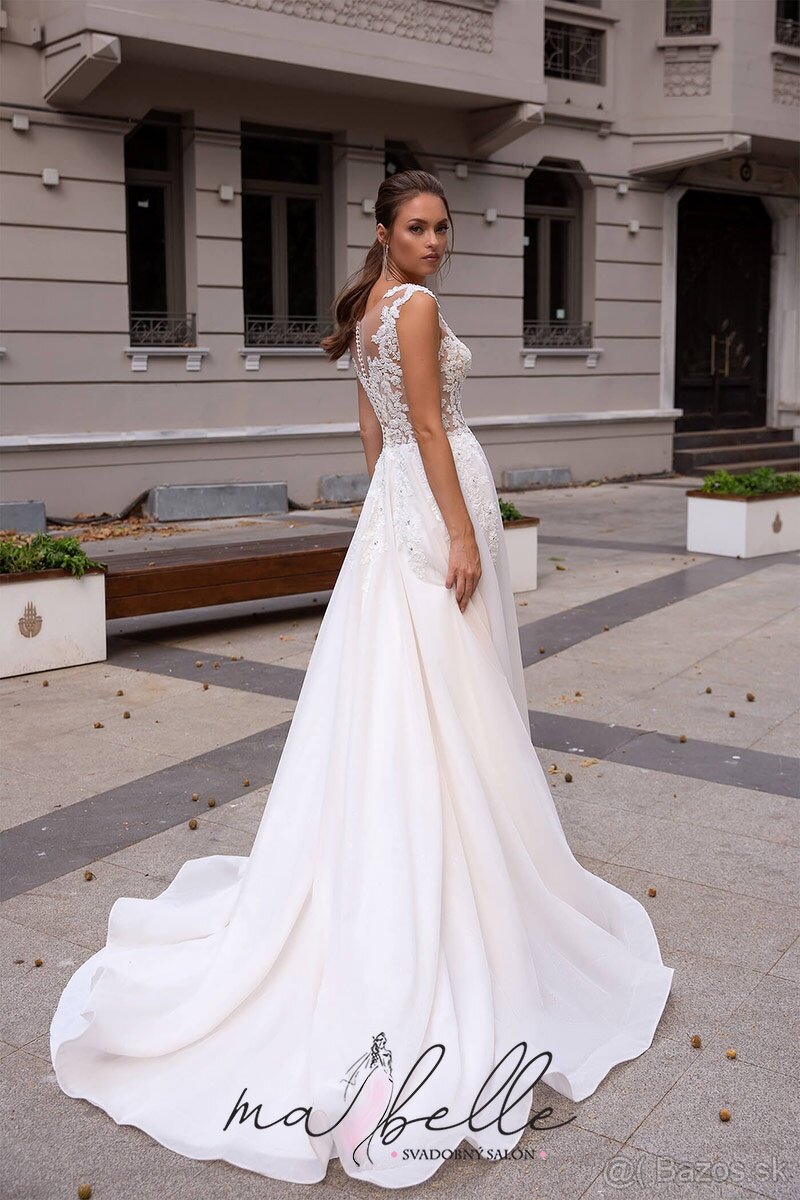 Ľahučké svadobné šaty - 3