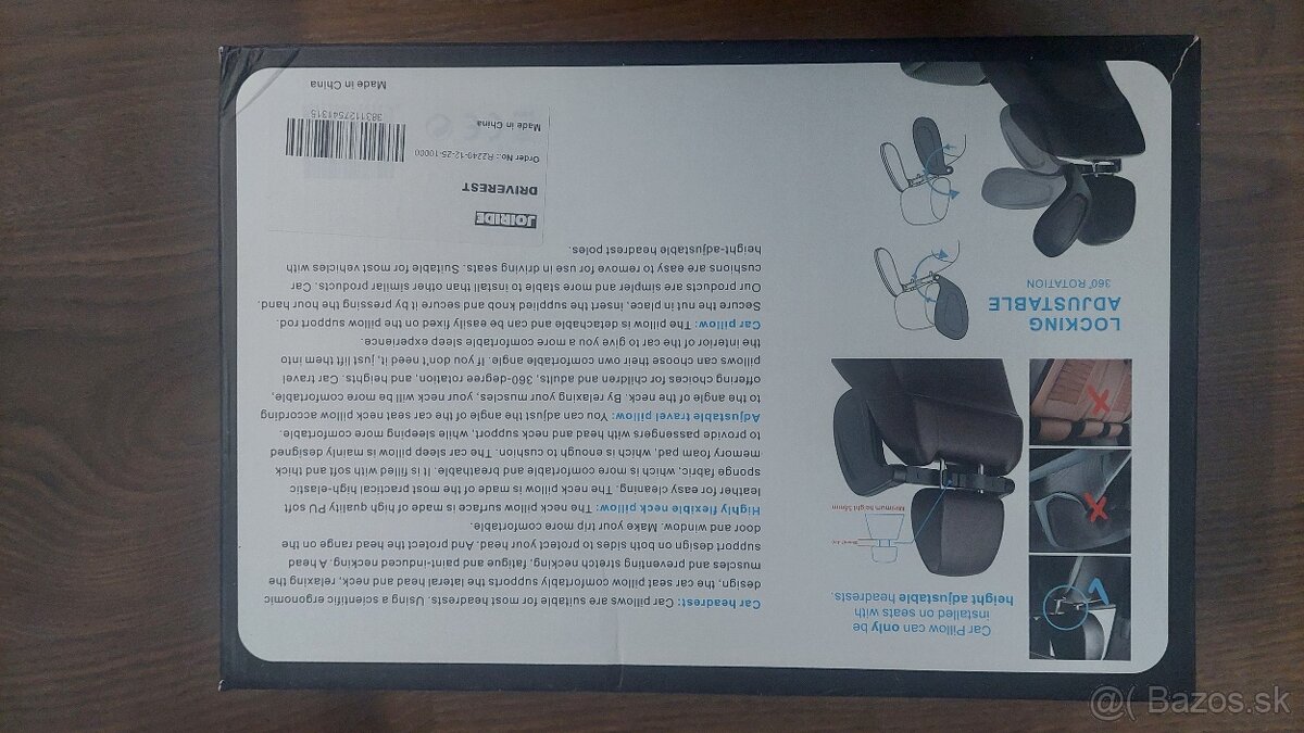 Opierka hlavy do auta - 3