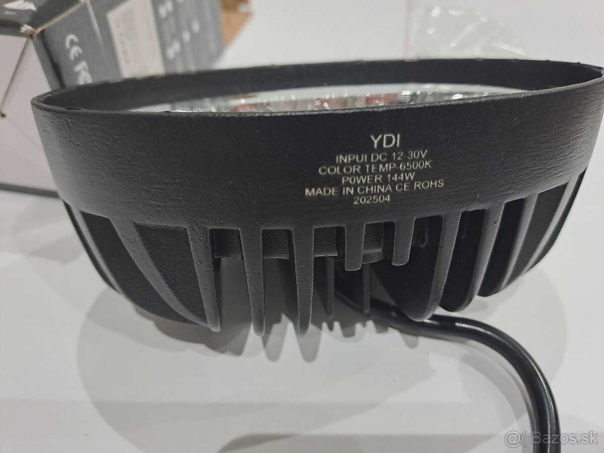 Led pracovne svetlo 144W - ovalne - 3