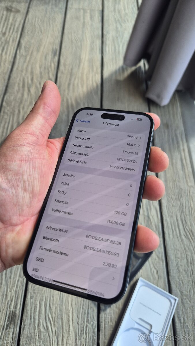 Apple Iphone 15 128gb, ako novy - 3