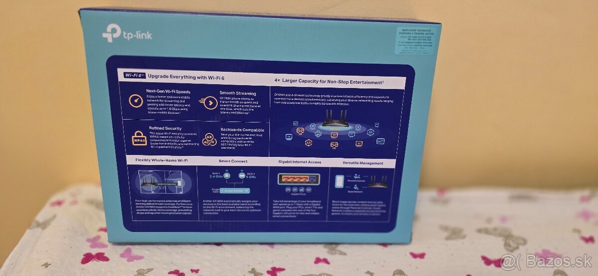 Predám Wi-Fi Router TP-Link Archer AX1800 - 3