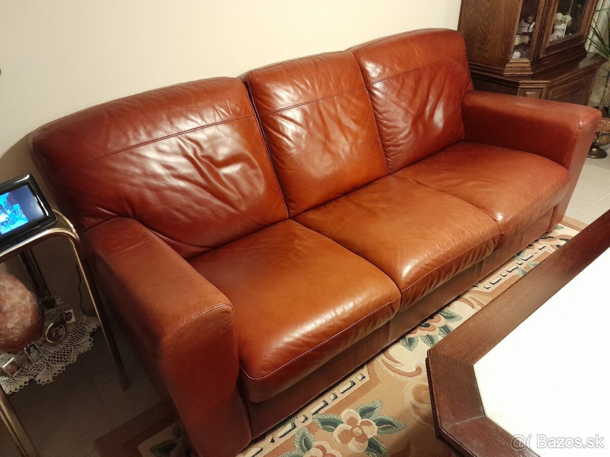 kožená sedačka - 3