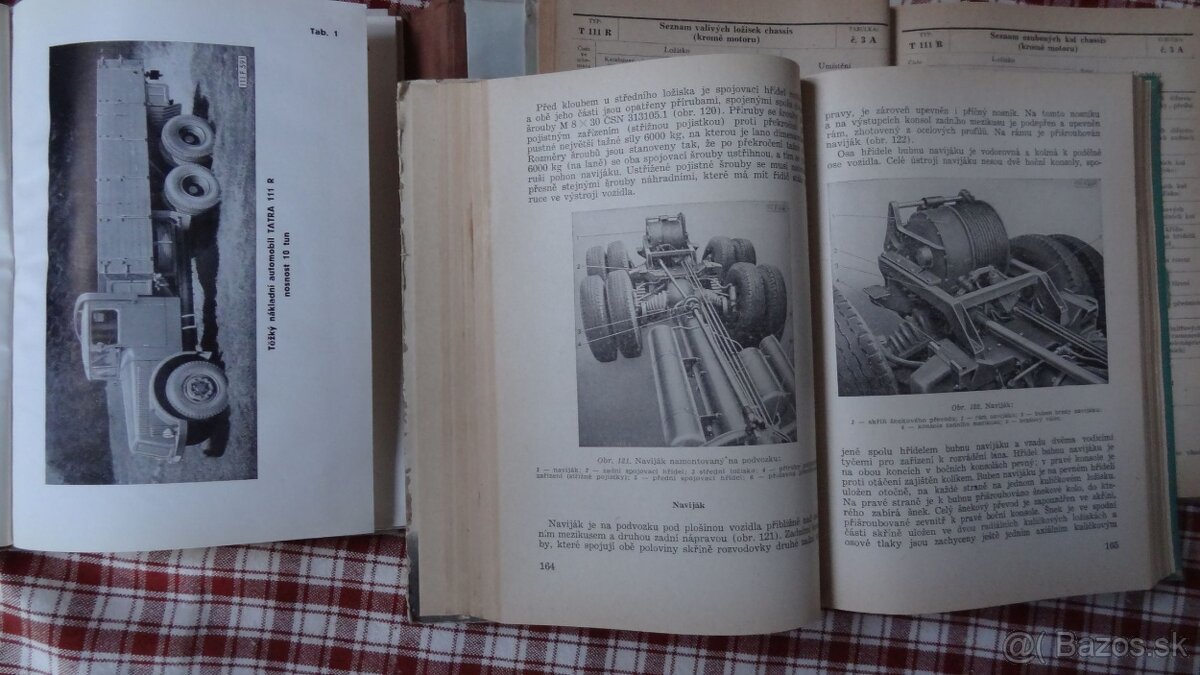 Predám retro knihy-Tatra 111 údržba a katalóg nd,z r.1956 - 3