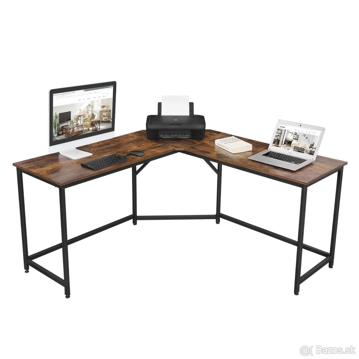 Rohový pracovný stôl - 3