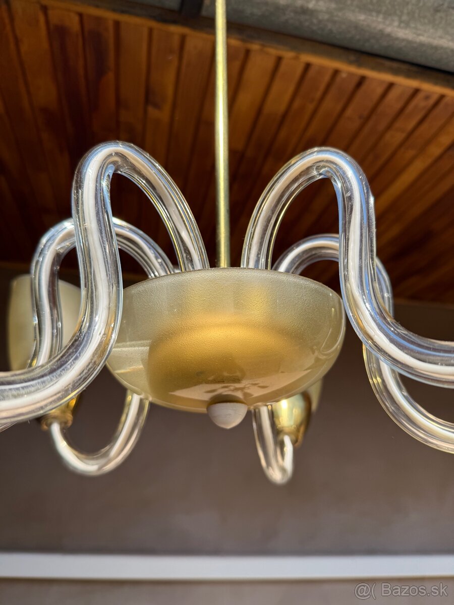 Predam krasny skleneny luster Brusel - 3