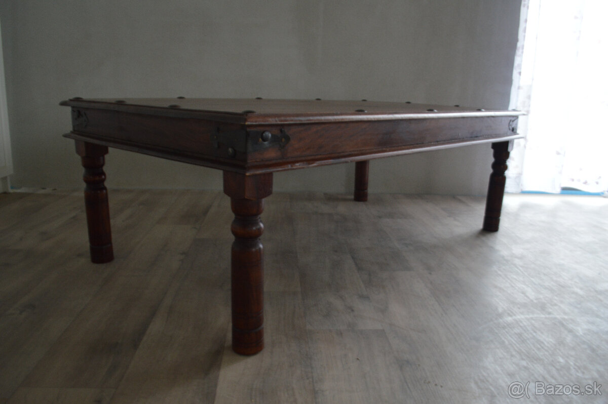 Konferenčný stôl z masívu - palisander - 3