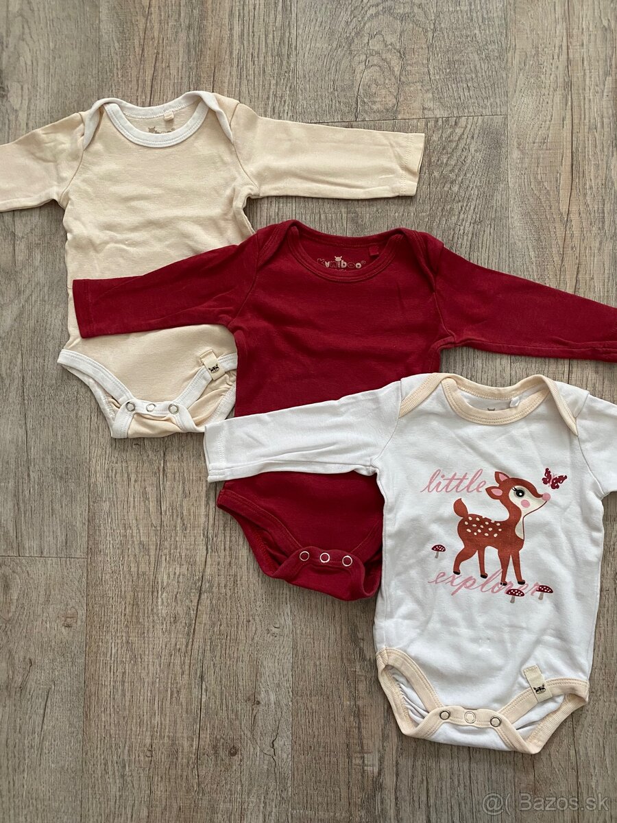 Chlapčenské detské body, legíny, tepláky veľ. 56 - 3