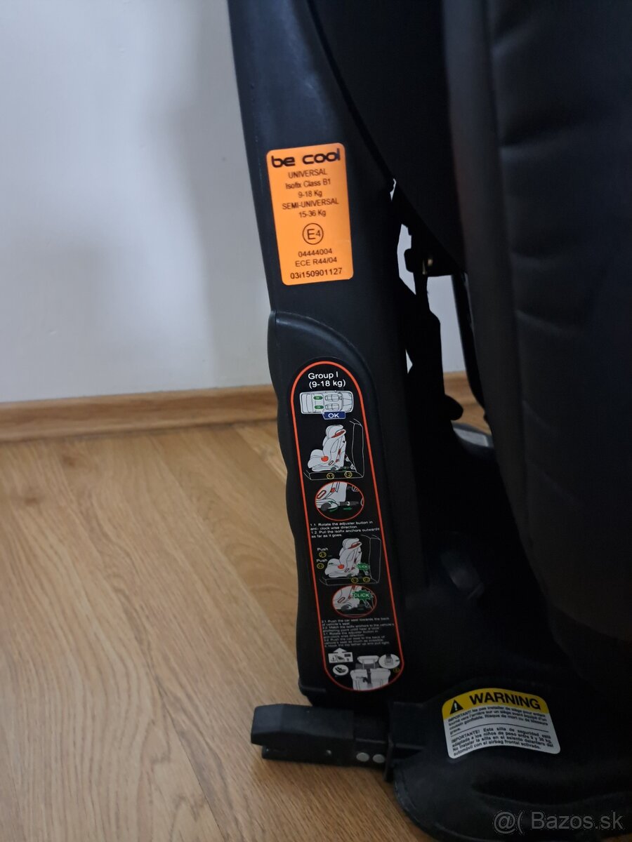 Autosedačka be cool THUNDER Isofix - 3