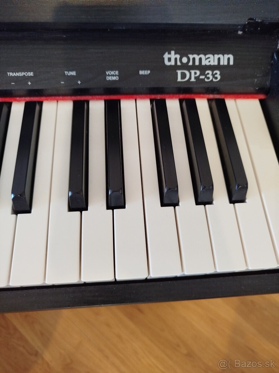 Digitálne piano/ klavír Thomann DP-33 B - 3