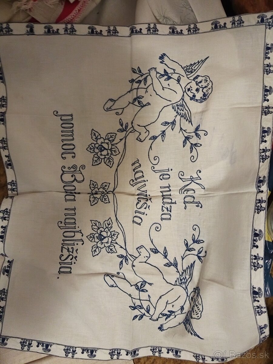 Textil, dečky, obrusy - 3