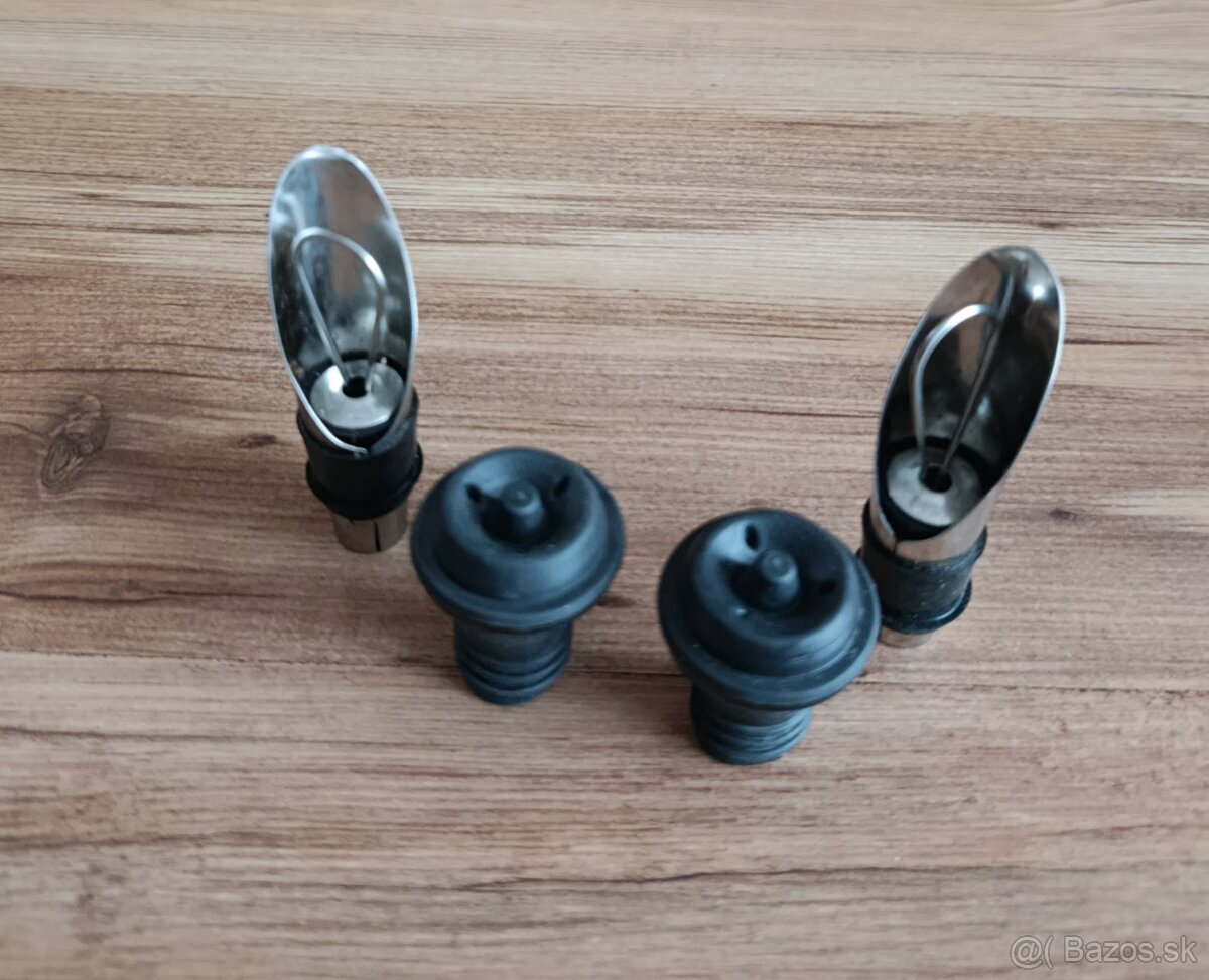 Zátky na fľašu + vákuová pumpa - 3