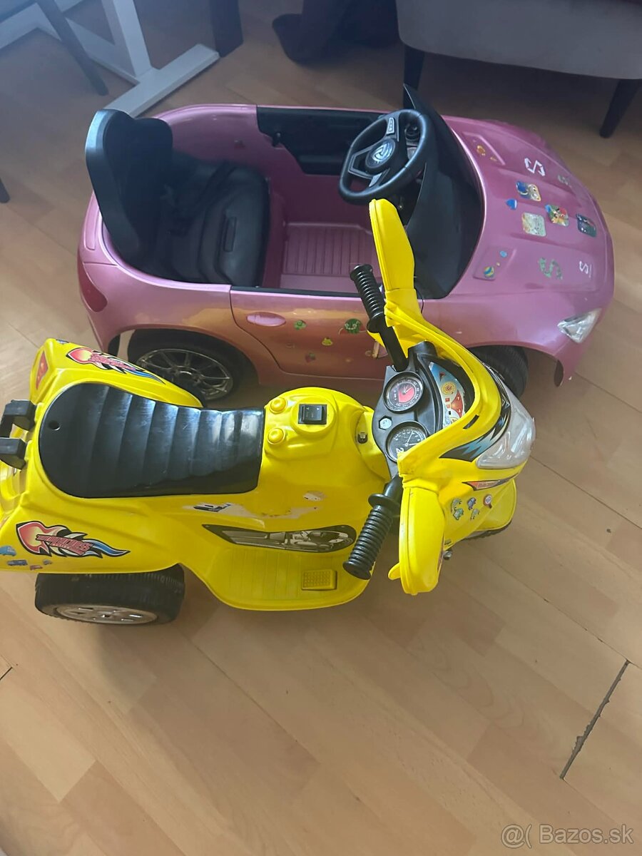 Autíčko + motorka - 3