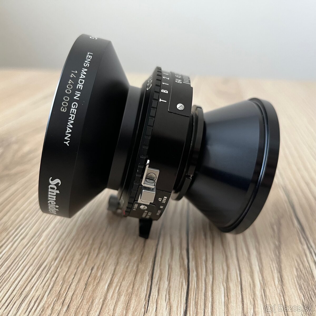 Veľkoformátový 4x5 Schneider objektív 90mm f8 Copal 0 - 3