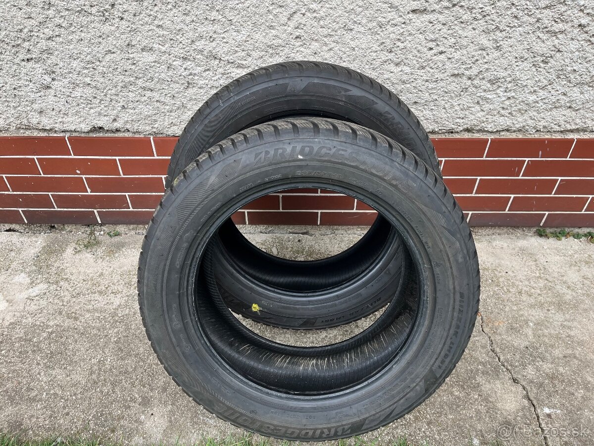 235/55 r18 Bridgestone 2x zimné pneu. - 3