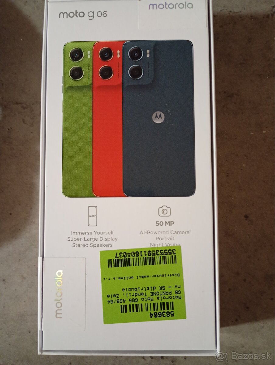 Nová Motorola g06 v zaruke - 3