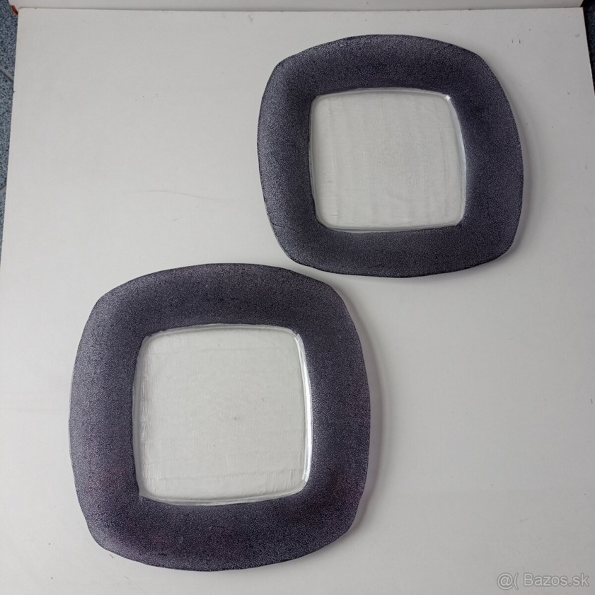 Dva moderné servírovacie taniere 30 cm - 3