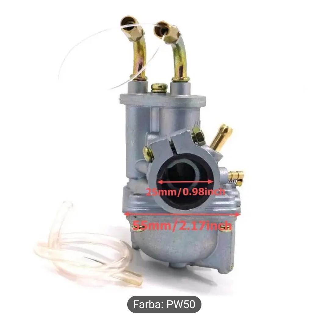 Karburátor PW50 - 3
