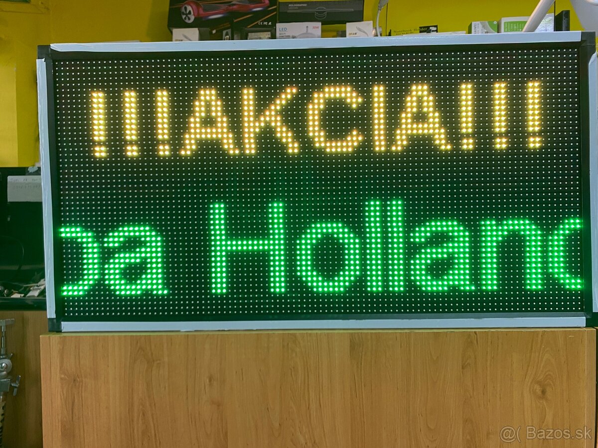 Led reklama farebna 101x53cm. 490€ - 3