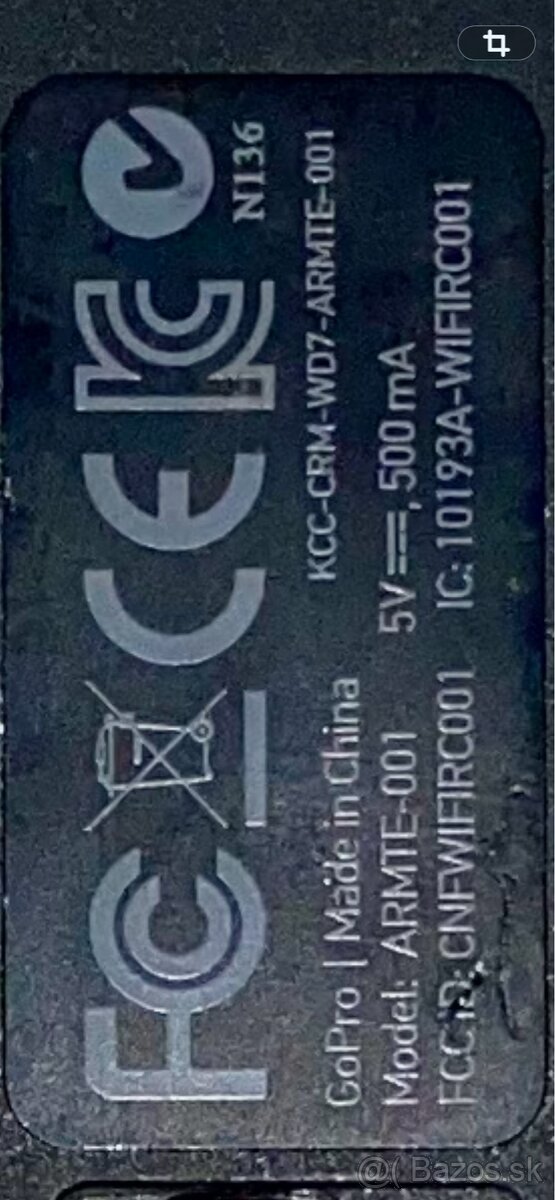 DIalkovy ovladac GOPRO ARMTE-001 - 3