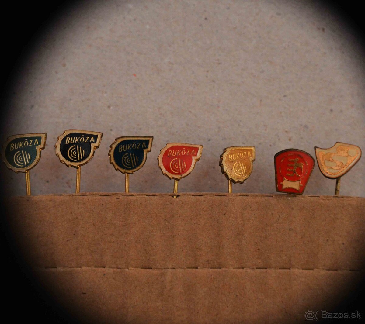 Retro odznačiky mosadzné ČSSR - 3