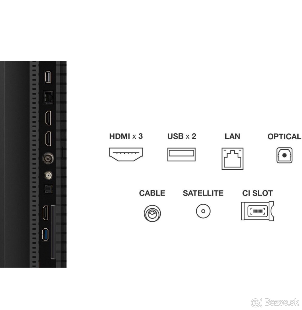 TCL 50P79K QLED televízor - 3