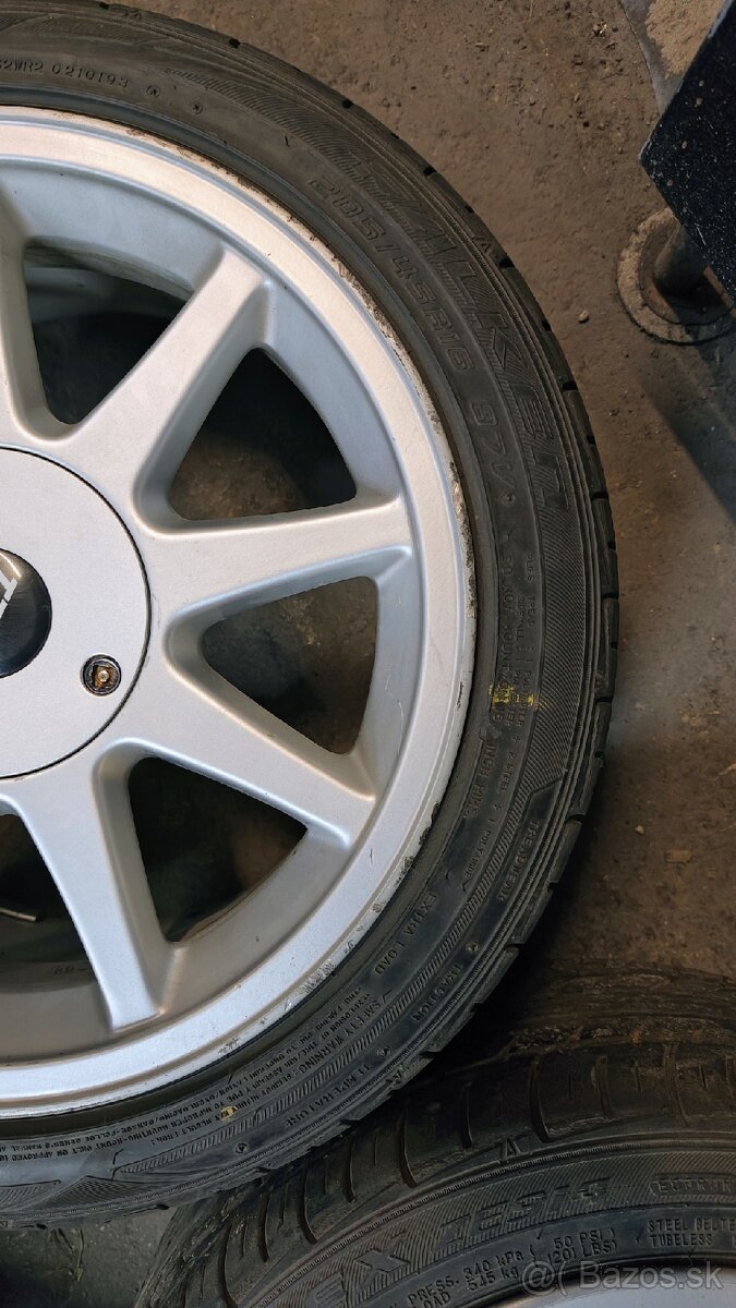 TTE Corolla G6 R16 4x100 disky borbet - 3