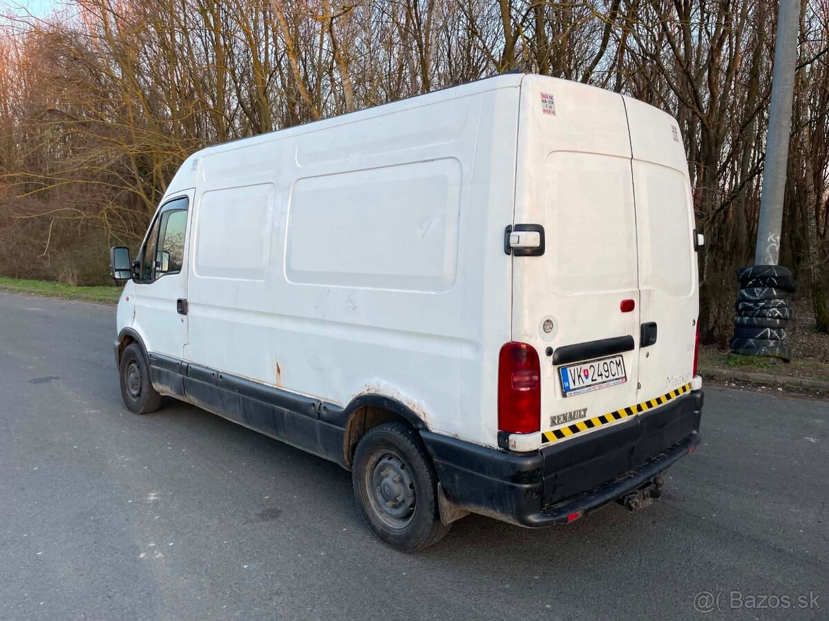 Renault Master 2.5d pokazené, predam vimenim - 3