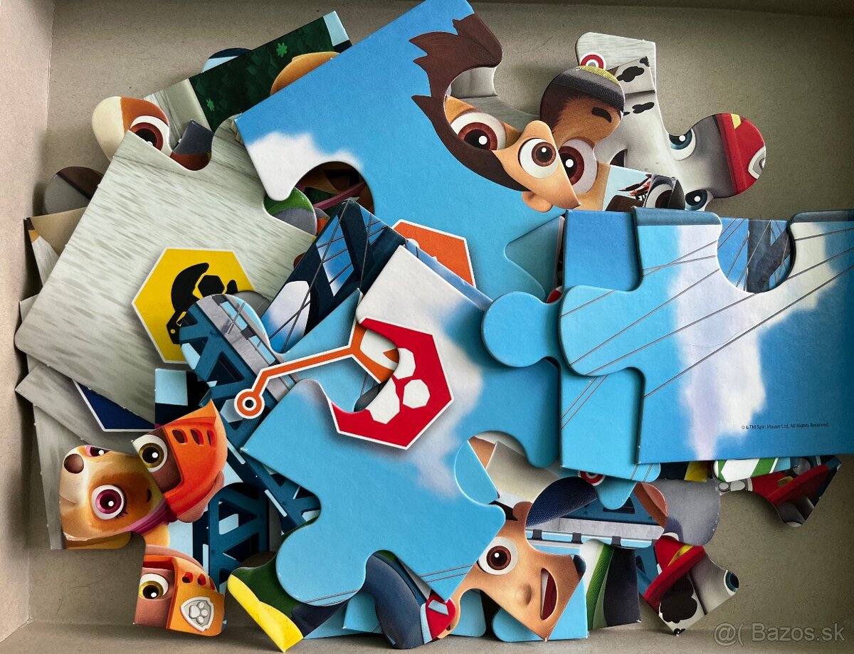 2 X LABKOVÁ PATROLA DETSKÉ PUZZLE - 3