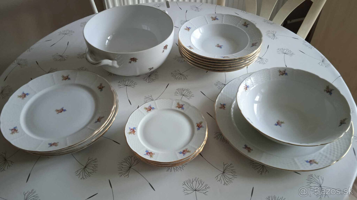 Porcelánová obedová súprava - 3