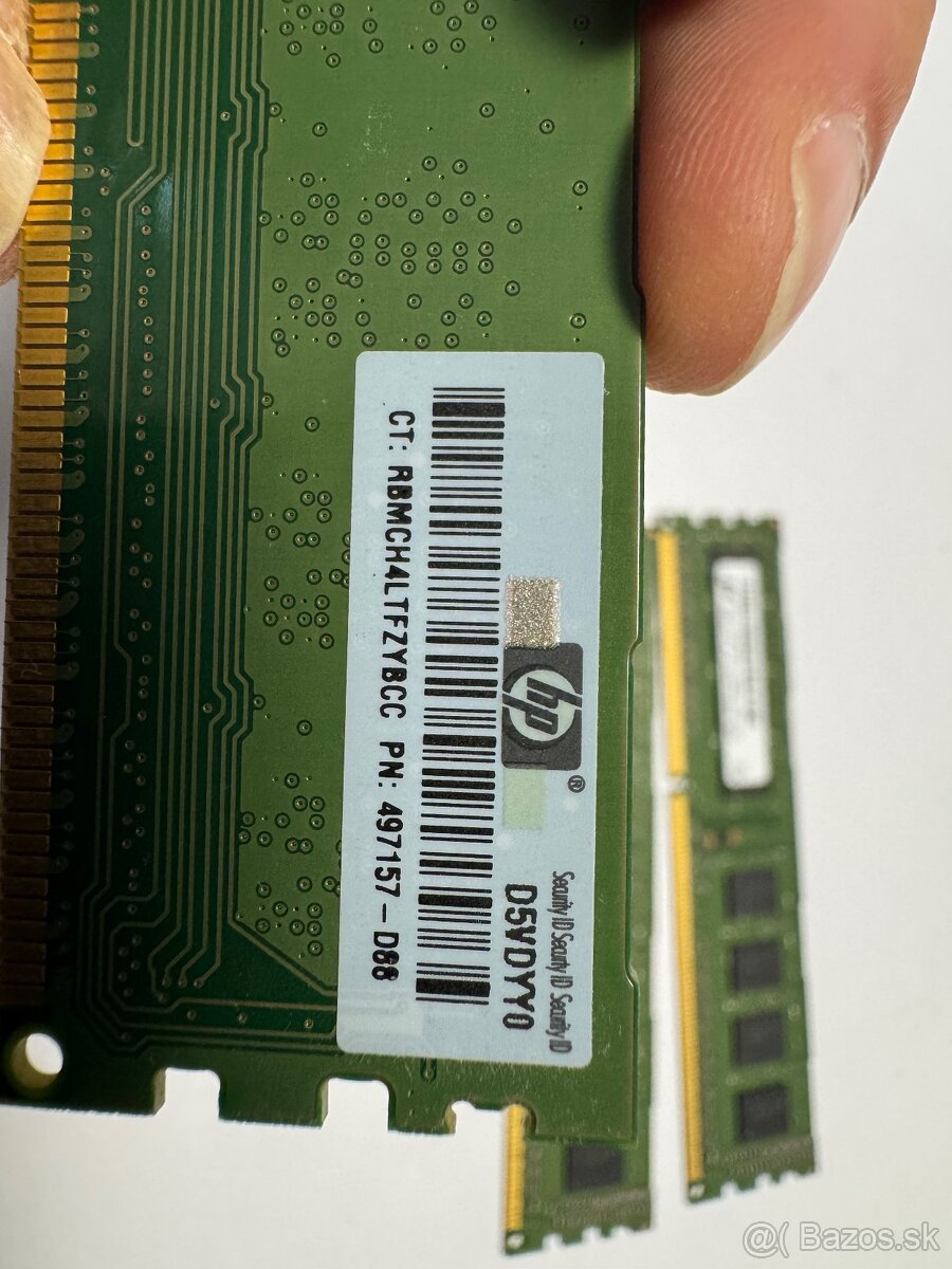 Micron 2GB DDR3 1Rx8 PC3-10600U MT8JTF25664AZ-1G4D1 Desktop - 3