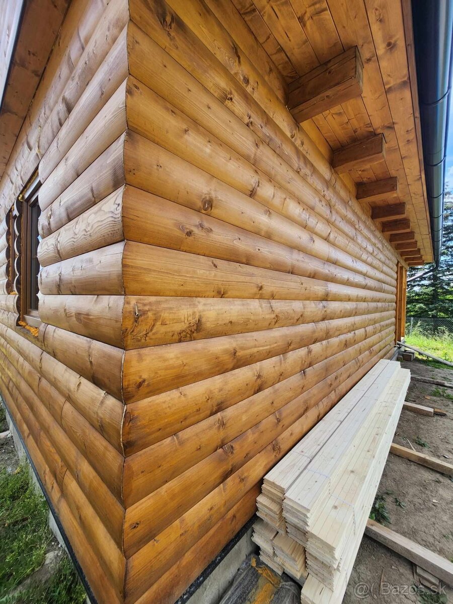 #68 Zrubový profil, Pologuľatý profil, Palubky 0949449753 - 3