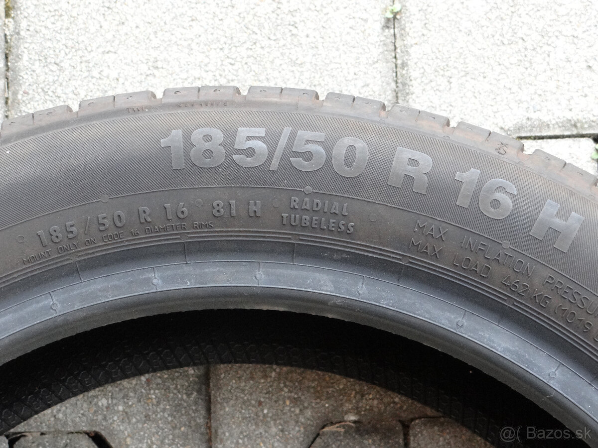 185/50 R16H ContinentalContiEcoContact 5 letné pneumatiky - 3