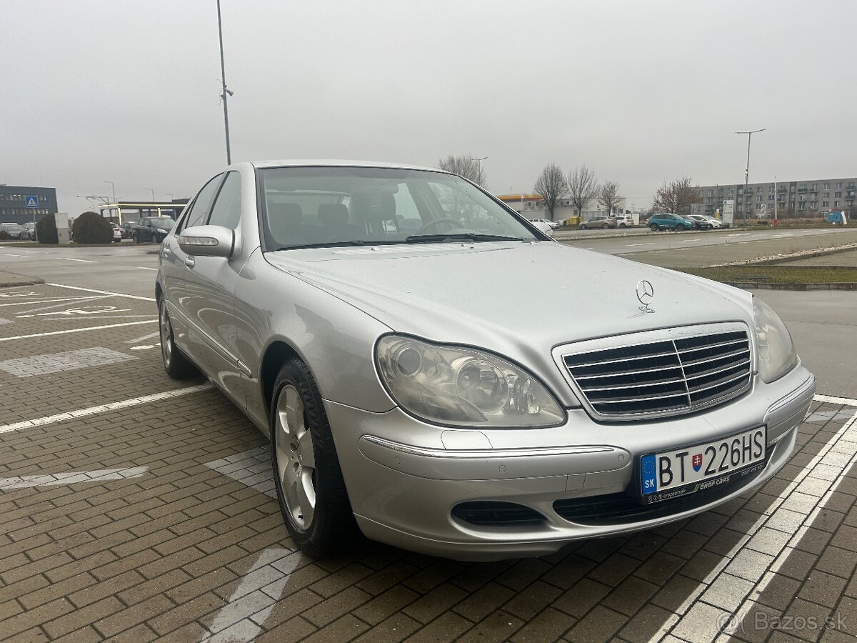 Mercedes-Benz W220 S430 S class V8 Benzín 202kw - 3
