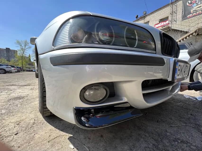 Predné spojlery nárazníka pre BMW E39 M nárazník - 3