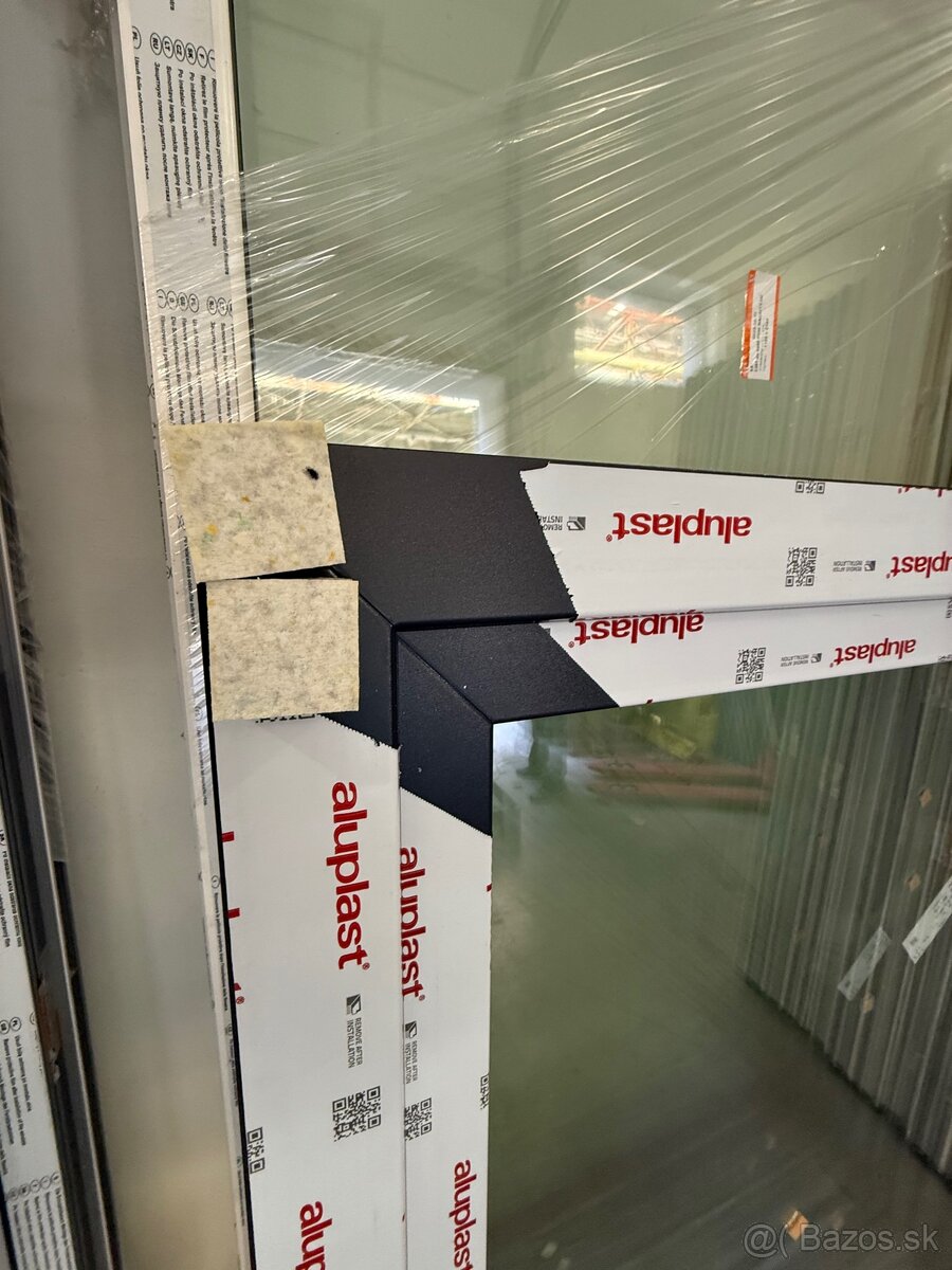 Plastové okná, antracit/biela,nové - 3