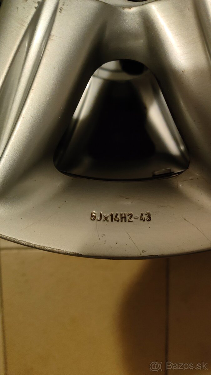 Hliníkové disky 14" - 3