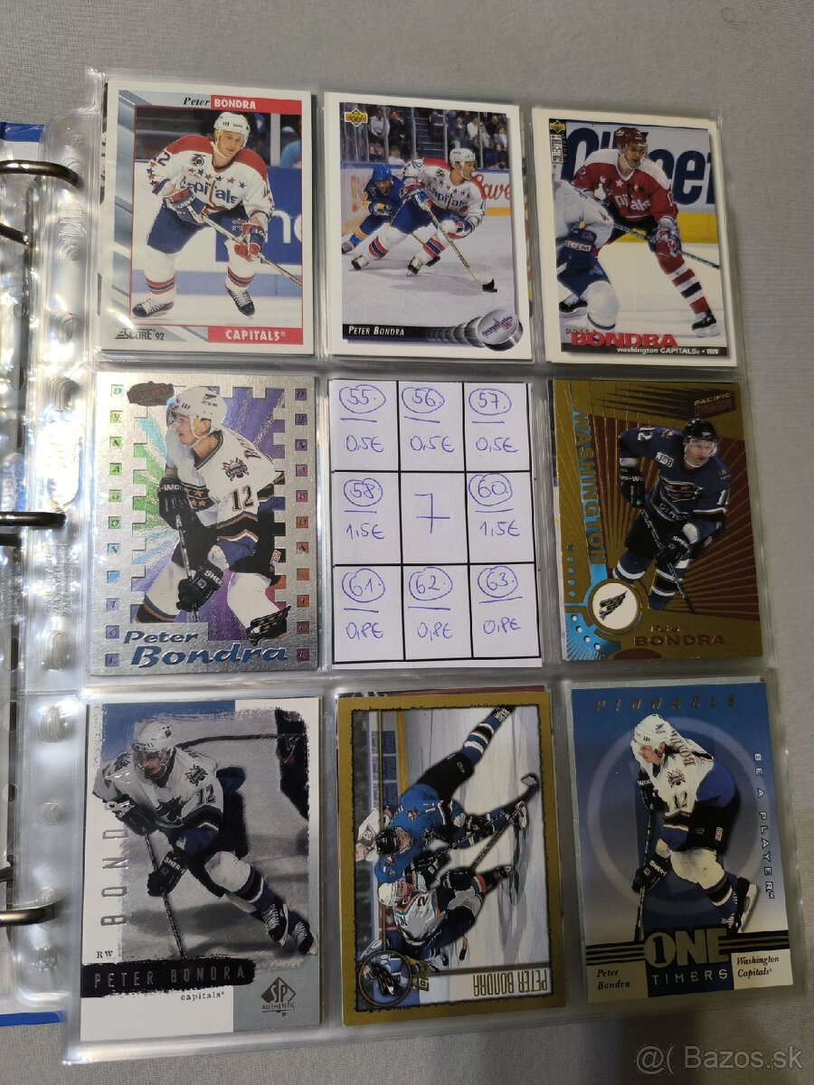 Hokejové kartičky - Peter Bondra - 3
