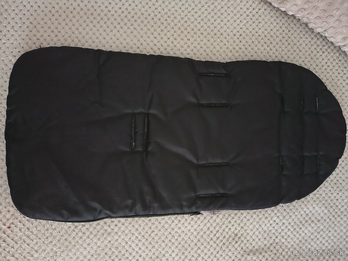 Čiernosivý fusak do kočíka - 3