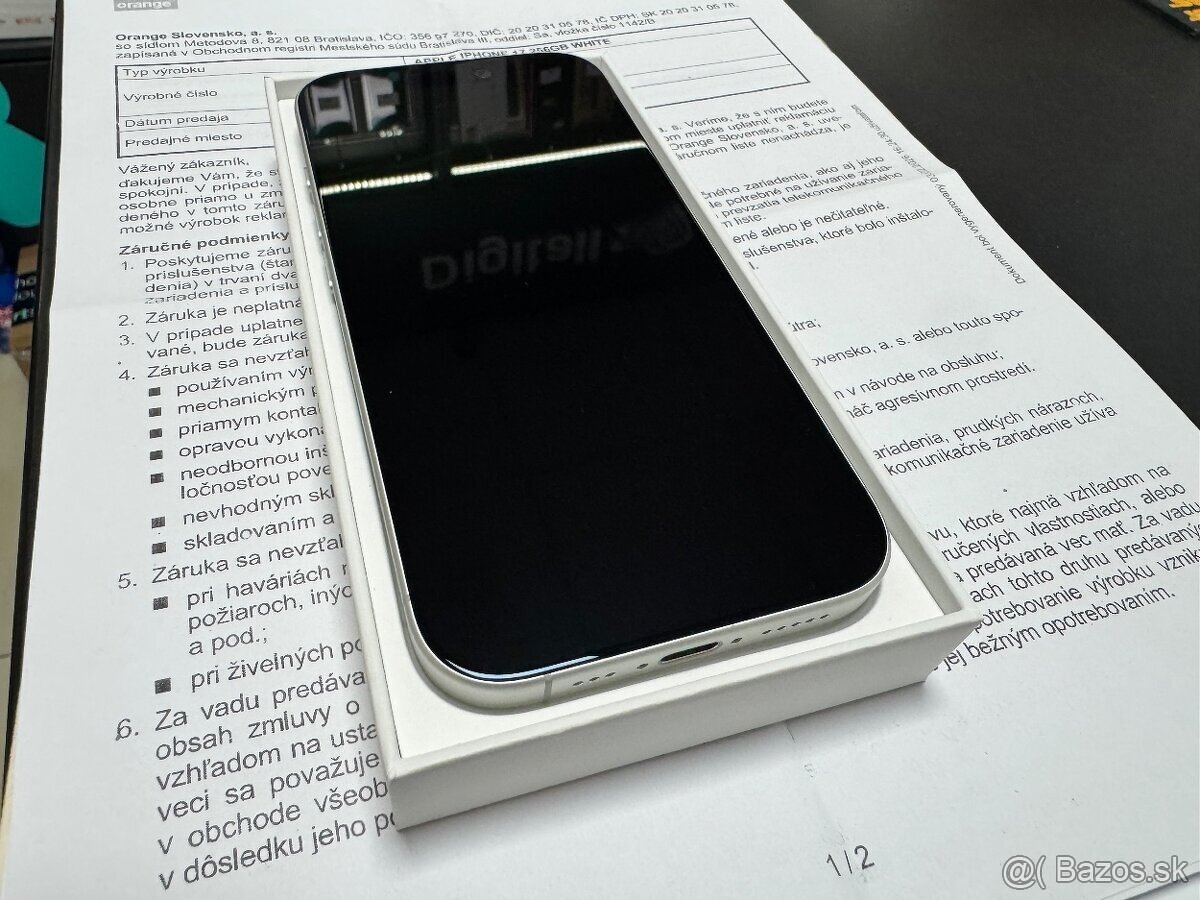 Apple iPhone 17 256gb biely - 3