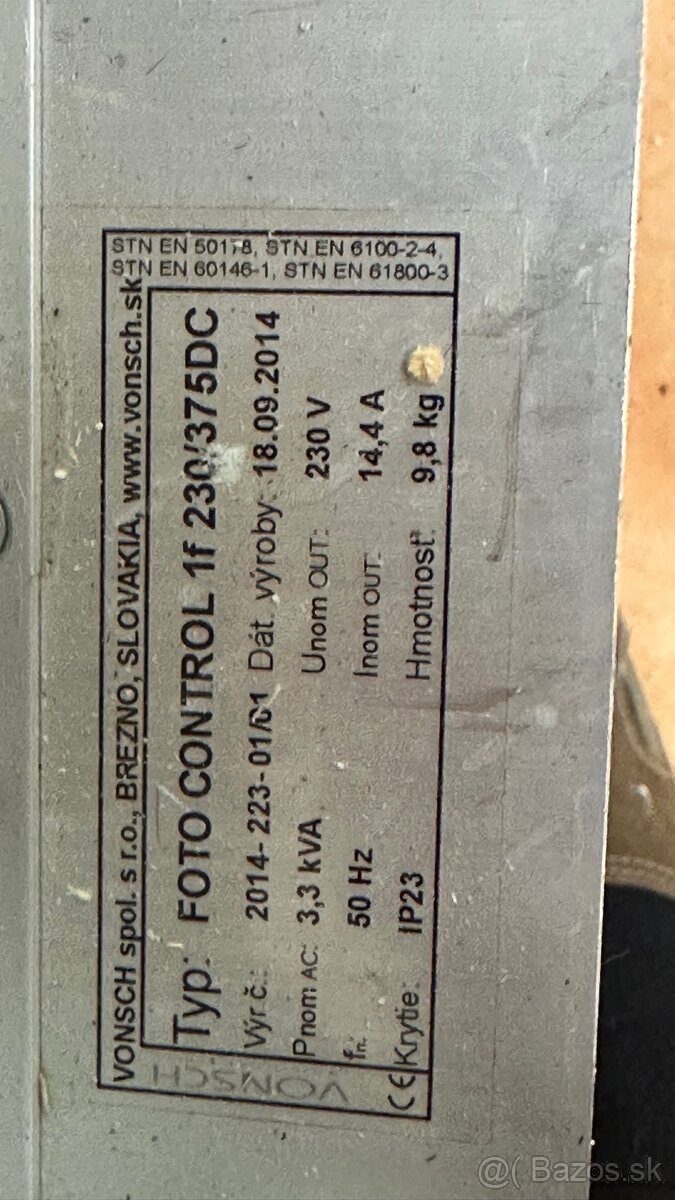 Fotovoltaický menič VONSCH + MPPT nabíjačky (3 kW) - 3