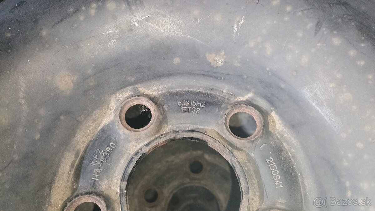 Plechové disky-kolesá na Octavia 1, Golf 4,... - 3