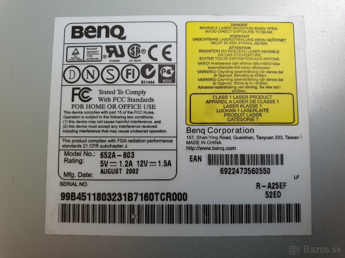 Interna CD/R mechanika s PC zdrojom - 3