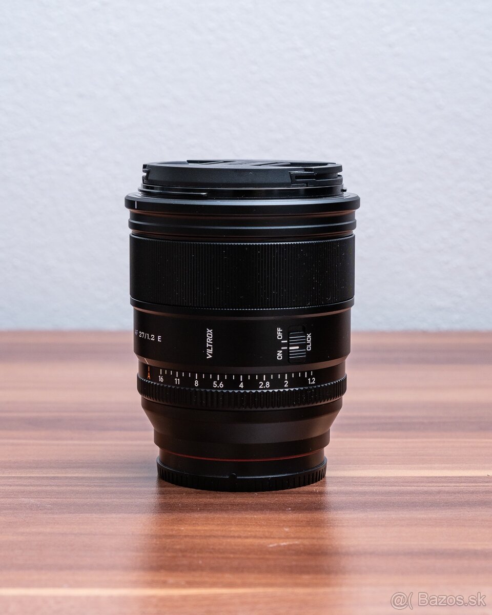 Viltrox 27mm f1.2, Sony E - 3