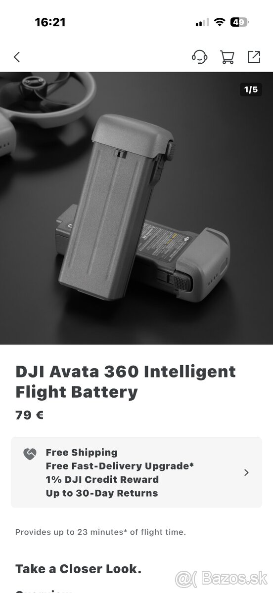DJI Avata 360 HUB 2 Batérie - 3