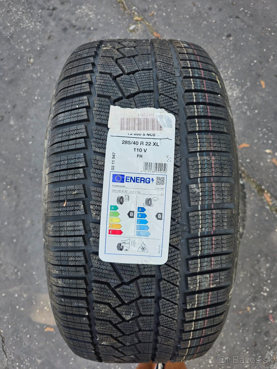 2ks nove zimne pneumatiky 285/40 r22 dot2024 - 3