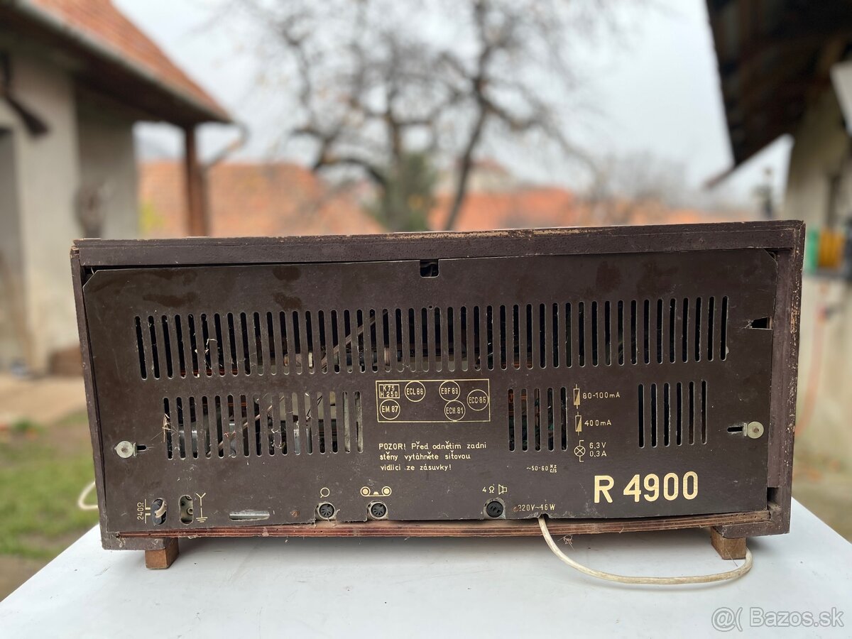 tranzistorové rádio Videoton R 4900. - 3